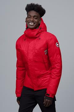 Chamarras Canada Goose Hombre México - Mountaineer Abrigos Rojos AC5082973